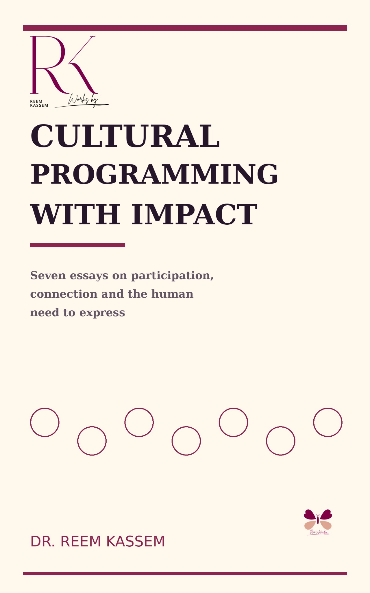 Cultural Programming with Impact by Dr. Reem Kassem book cover