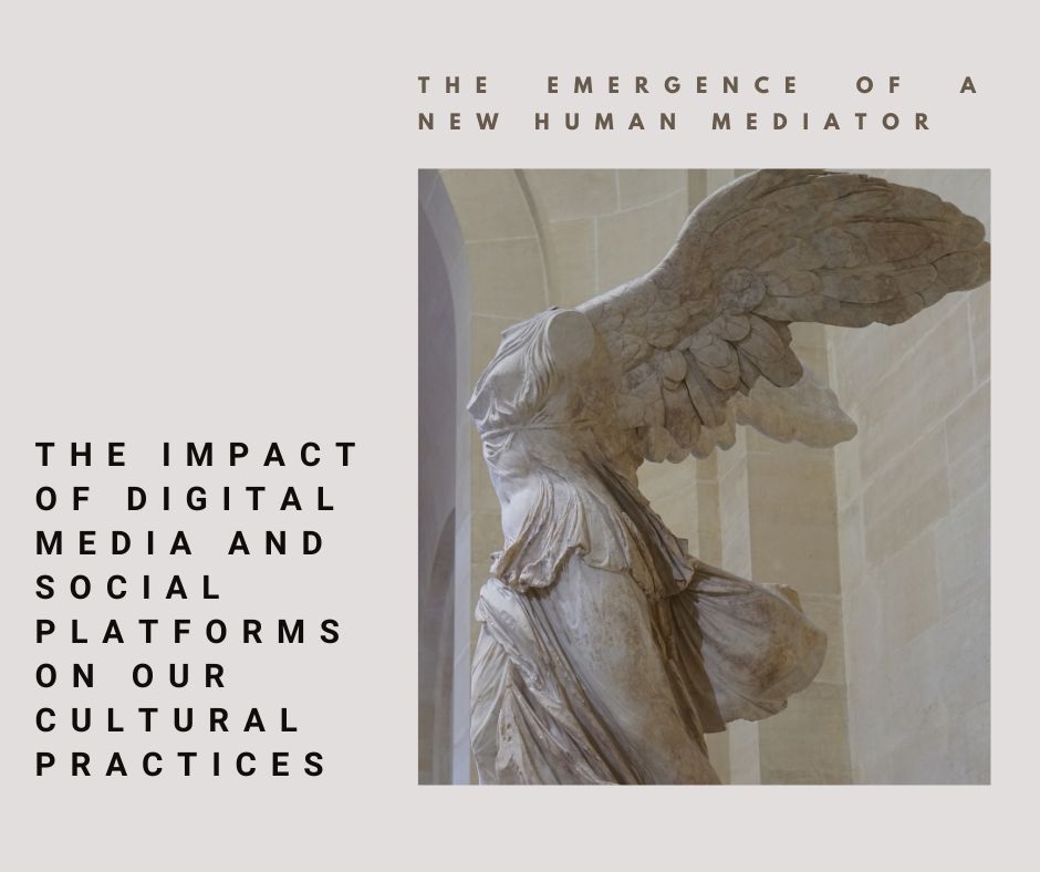 Visual for The Impact of Digital Media and Social Platforms on our Cultural Practices, photographed by Dr. Reem Kassem