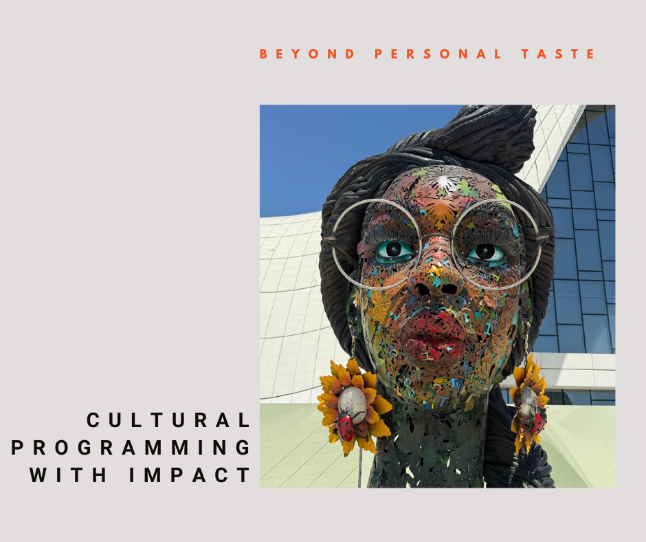 Beyond Personal Taste